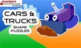 game pic for Cars and Trucks Shape Puzzles
